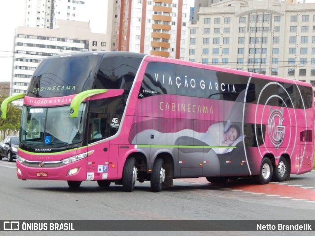 Viação Garcia 8715 na cidade de Curitiba, Paraná, Brasil, por Netto Brandelik. ID da foto: 9418503.