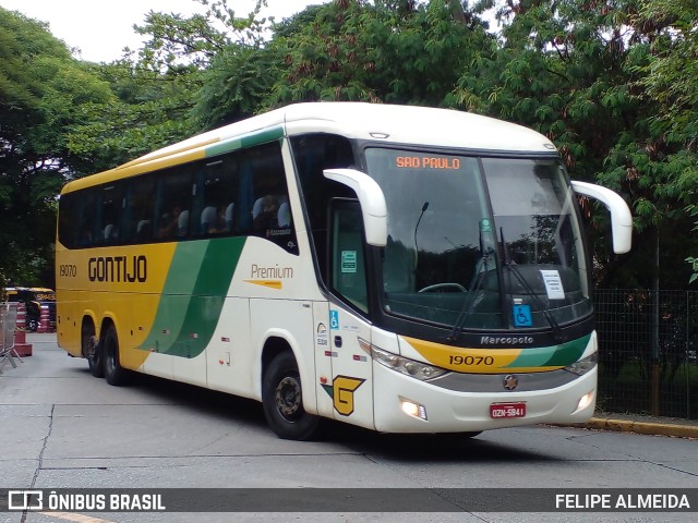 Empresa Gontijo de Transportes 19070 na cidade de São Paulo, São Paulo, Brasil, por FELIPE ALMEIDA. ID da foto: 9423424.