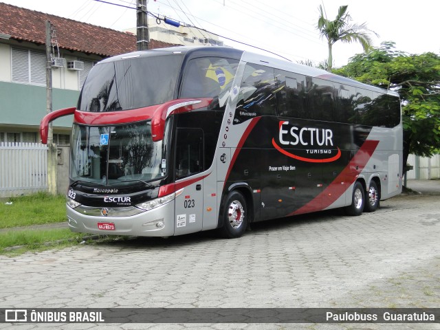 Esctur Turismo 023 na cidade de Guaratuba, Paraná, Brasil, por Paulobuss  Guaratuba. Número da foto: #9424712.