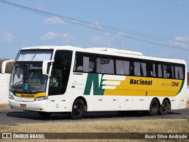 Viação Nacional 12940 na cidade de Teresina, Piauí, Brasil, por Ruan Silva Andrade. ID da foto: 9421579.