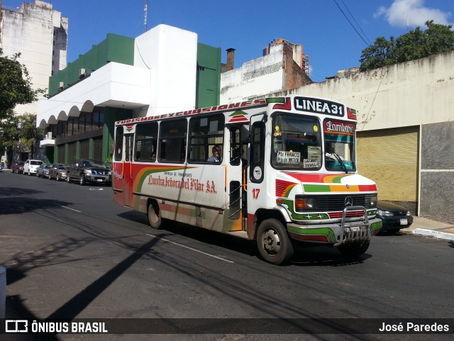 Nuestra Señora del Pilar SA - Linea 31 17 na cidade de Asunción, Paraguai, por José Paredes. Número da foto: #9422341.