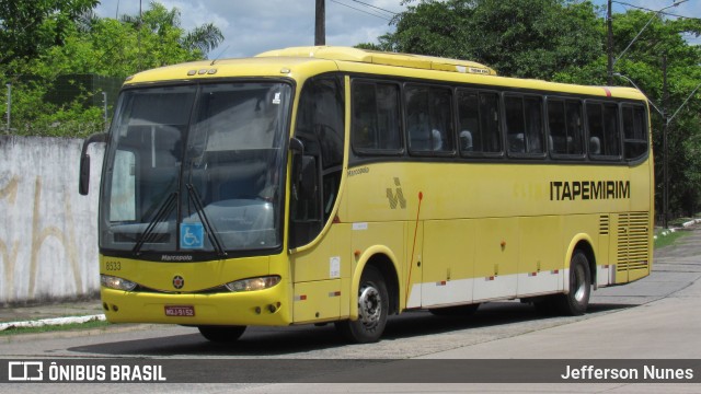 Viação Itapemirim 8533 na cidade de Recife, Pernambuco, Brasil, por Jefferson Nunes. Número da foto: #9424377.