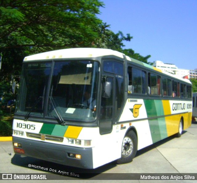 Empresa Gontijo de Transportes 10305 na cidade de São Paulo, São Paulo, Brasil, por Matheus dos Anjos Silva. ID da foto: 9424758.