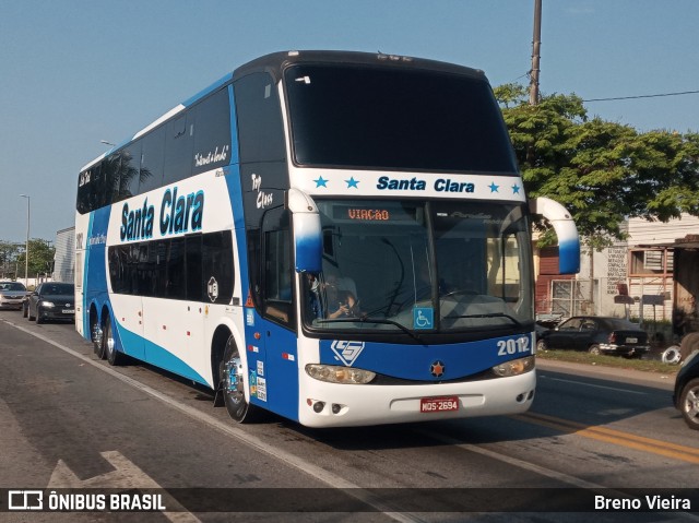 Viação Santa Clara Transporte e Turismo 2012 na cidade de Campos dos Goytacazes, Rio de Janeiro, Brasil, por Breno Vieira. ID da foto: 9424647.