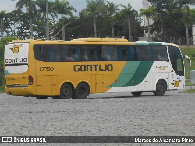 Empresa Gontijo de Transportes 17150 na cidade de Perdões, Minas Gerais, Brasil, por Marcos de Alcantara Pinto. ID da foto: 9422818.