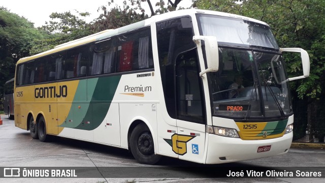 Empresa Gontijo de Transportes 12515 na cidade de São Paulo, São Paulo, Brasil, por José Vitor Oliveira Soares. ID da foto: 9421151.