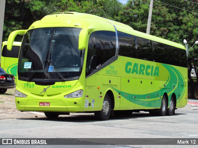 Viação Garcia 7969 na cidade de São Paulo, São Paulo, Brasil, por Mark 12. Número da foto: #9421042.