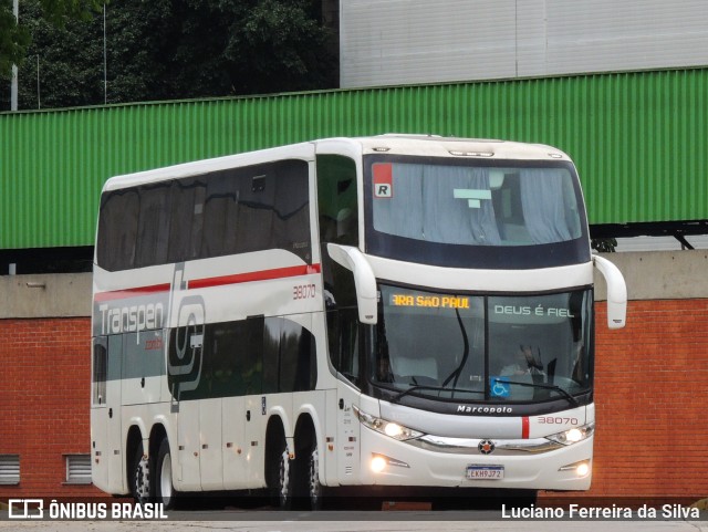 Transpen Transporte Coletivo e Encomendas 38070 na cidade de São Paulo, São Paulo, Brasil, por Luciano Ferreira da Silva. Número da foto: #9424084.