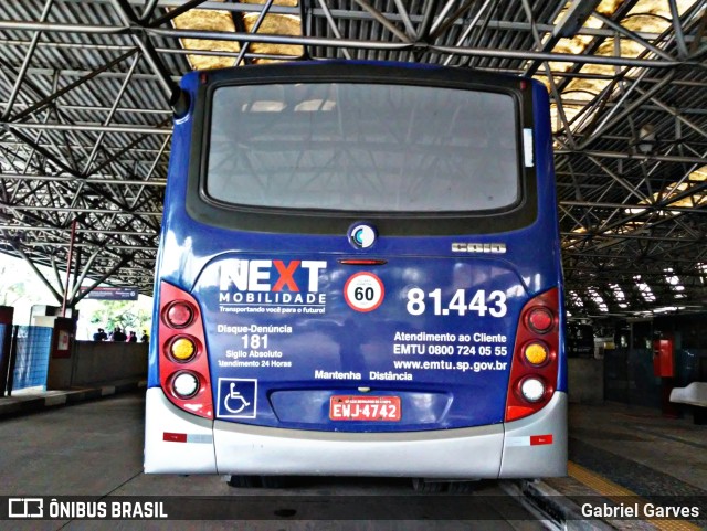 Next Mobilidade - ABC Sistema de Transporte 81.443 na cidade de Santo André, São Paulo, Brasil, por Gabriel Garves. Número da foto: #9423153.