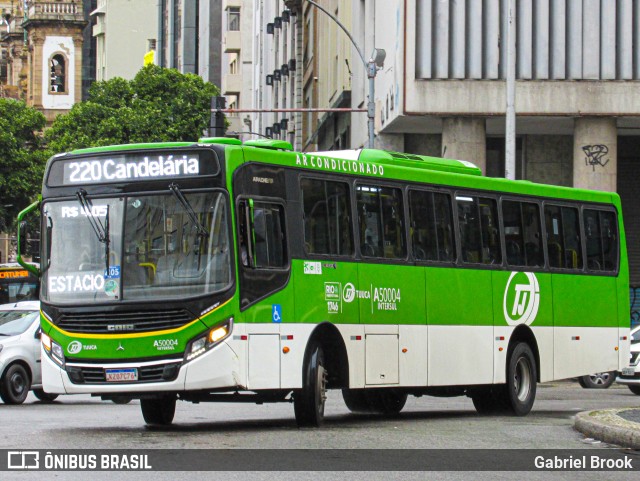 Tijuquinha - Auto Viação Tijuca A50004 na cidade de Rio de Janeiro, Rio de Janeiro, Brasil, por Gabriel Brook. Número da foto: #9424300.