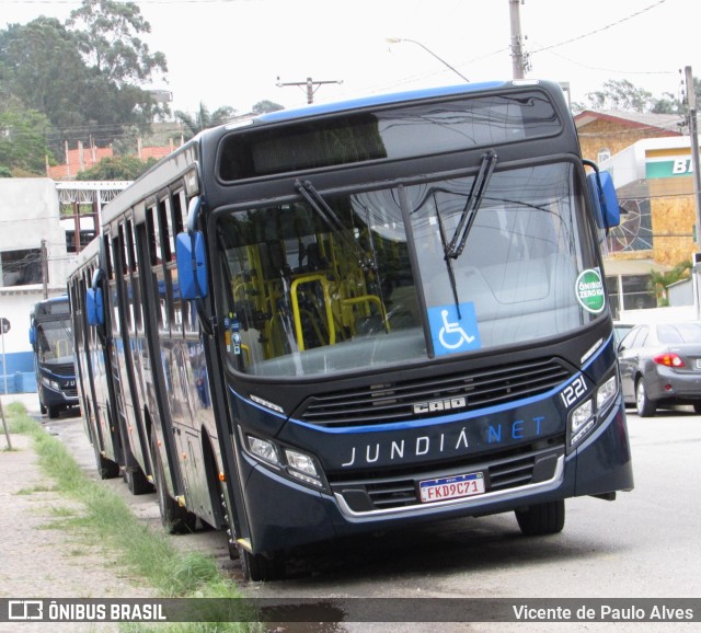 Jundiá Transportadora Turistica 1221 na cidade de Mairinque, São Paulo, Brasil, por Vicente de Paulo Alves. ID da foto: 9423822.