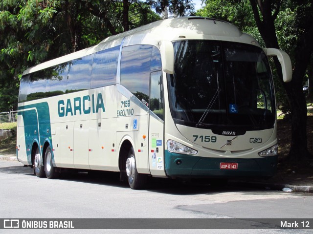 Viação Garcia 7159 na cidade de São Paulo, São Paulo, Brasil, por Mark 12. Número da foto: #9421026.