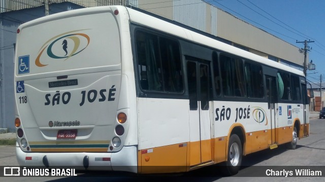 Expresso São José 118 na cidade de Palmares do Sul, Rio Grande do Sul, Brasil, por Charlys William. ID da foto: 9423171.