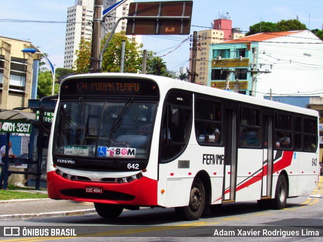 Viação Fervima 642 na cidade de Taboão da Serra, São Paulo, Brasil, por Adam Xavier Rodrigues Lima. Número da foto: #9423745.