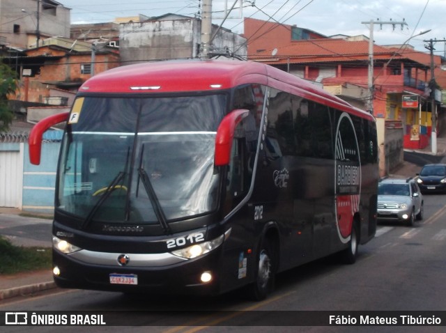 Barbieri Transporte e Turismo 2012 na cidade de Três Corações, Minas Gerais, Brasil, por Fábio Mateus Tibúrcio. Número da foto: #9422162.