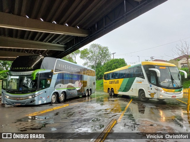 Empresa Gontijo de Transportes 18445 na cidade de Ribeirão Preto, São Paulo, Brasil, por Vinícius  Christófori. ID da foto: 9421782.