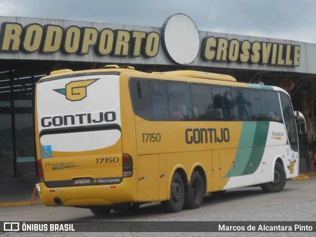 Empresa Gontijo de Transportes 17150 na cidade de Perdões, Minas Gerais, Brasil, por Marcos de Alcantara Pinto. Número da foto: #9422799.