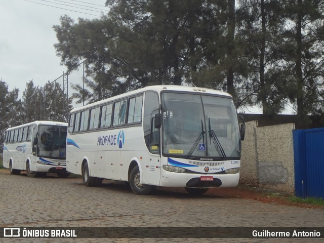 Viação Andrade 11000 na cidade de Araxá, Minas Gerais, Brasil, por Guilherme Antonio. ID da foto: 9422918.