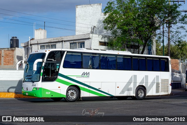 AVM - Autotransportes Valle del Mezquital 1020 na cidade de Gustavo A. Madero, Ciudad de México, México, por Omar Ramírez Thor2102. Número da foto: #9423294.