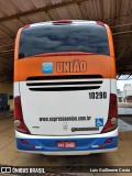 Expresso União 10290 na cidade de Coromandel, Minas Gerais, Brasil, por Luis Guilherme Costa. Número da foto: #9423452.