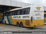 Empresa Gontijo de Transportes 12875 na cidade de Perdões, Minas Gerais, Brasil, por Marcos de Alcantara Pinto. ID da foto: :id.