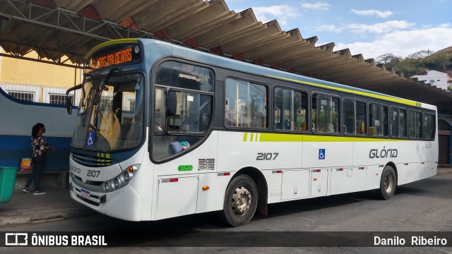 Expresso Glória 2107 na cidade de Valença, Rio de Janeiro, Brasil, por Danilo  Ribeiro. Número da foto: #9335673.