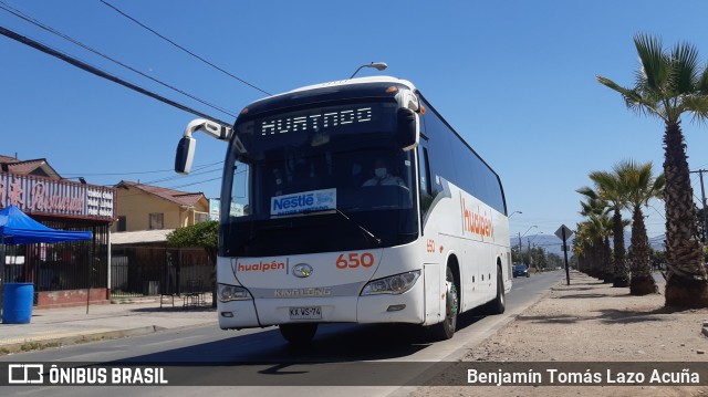 Buses Hualpén 650 na cidade de Maipú, Santiago, Metropolitana de Santiago, Chile, por Benjamín Tomás Lazo Acuña. Número da foto: #9337008.