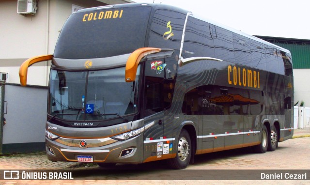 Colombi Turismo 1109 na cidade de Guabiruba, Santa Catarina, Brasil, por Daniel Cezari. Número da foto: #9335676.