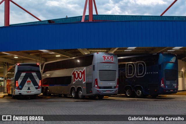 Auto Viação 1001 RJ 108.514 na cidade de Resende, Rio de Janeiro, Brasil, por Gabriel Nunes de Carvalho. Número da foto: #9337950.