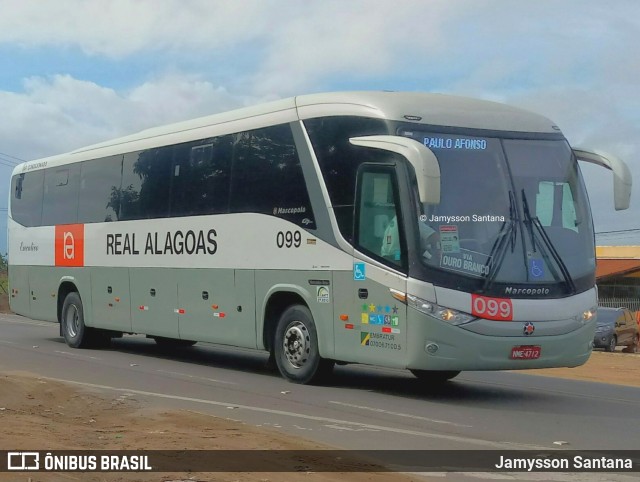 Real Alagoas de Viação 099 na cidade de Atalaia, Alagoas, Brasil, por Jamysson Santana. Número da foto: #9336864.