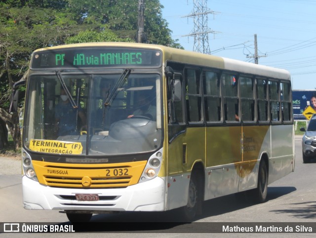 Transporte e Comércio Turisguá 2 032 na cidade de Campos dos Goytacazes, Rio de Janeiro, Brasil, por Matheus Martins da Silva. Número da foto: #9334717.