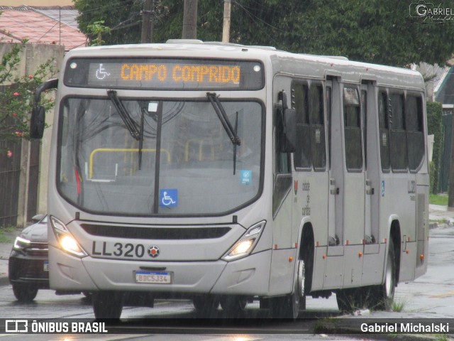 Araucária Transportes Coletivos LL320 na cidade de Curitiba, Paraná, Brasil, por Gabriel Michalski. ID da foto: 9335484.