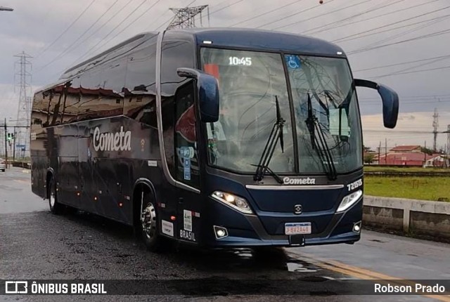 Viação Cometa 721513 na cidade de São José dos Campos, São Paulo, Brasil, por Robson Prado. Número da foto: #9337622.