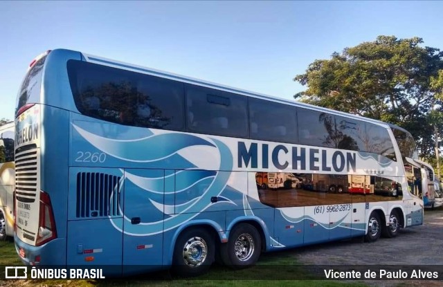 Michelon Turismo 2260 na cidade de Aparecida, São Paulo, Brasil, por Vicente de Paulo Alves. ID da foto: 9335744.