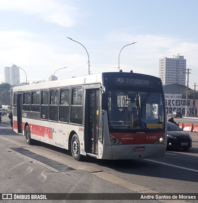 Express Transportes Urbanos Ltda 4 8388 na cidade de São Paulo, São Paulo, Brasil, por Andre Santos de Moraes. Número da foto: #9336369.