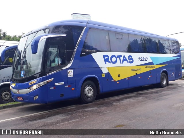 RodeRotas - Rotas de Viação do Triângulo 72310 na cidade de Curitiba, Paraná, Brasil, por Netto Brandelik. ID da foto: 9337763.