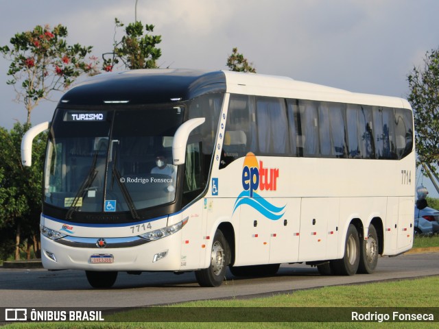 EPTur Turismo 7714 na cidade de Rio Largo, Alagoas, Brasil, por Rodrigo Fonseca. Número da foto: #9337552.