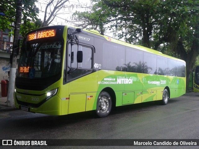 Viação Pendotiba 2.1.001 na cidade de Niterói, Rio de Janeiro, Brasil, por Marcelo Candido de Oliveira. Número da foto: #9339305.