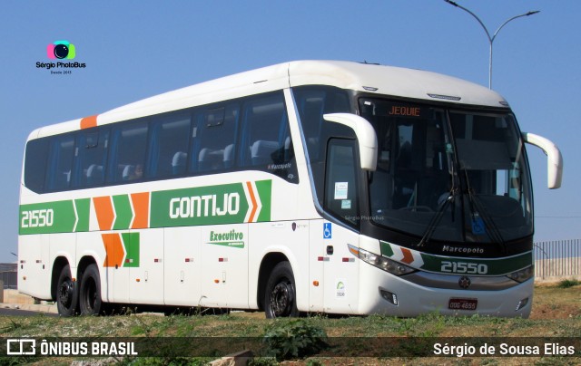 Empresa Gontijo de Transportes 21550 na cidade de Campinas, São Paulo, Brasil, por Sérgio de Sousa Elias. Número da foto: #9340920.