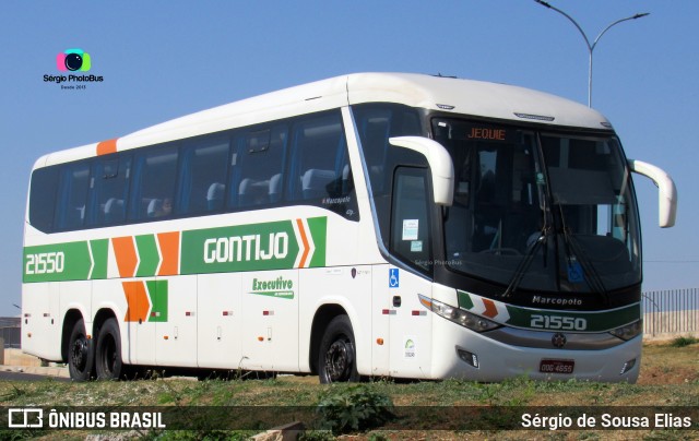 Empresa Gontijo de Transportes 21550 na cidade de Campinas, São Paulo, Brasil, por Sérgio de Sousa Elias. ID da foto: 9340920.