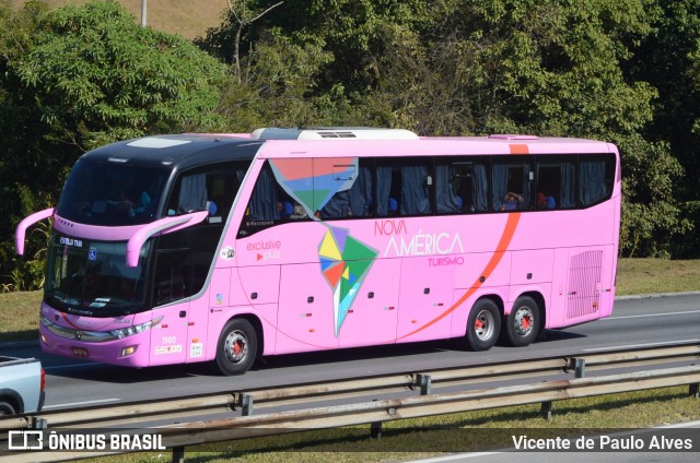 Nova América Turismo 1900 na cidade de Santa Isabel, São Paulo, Brasil, por Vicente de Paulo Alves. Número da foto: #9339847.