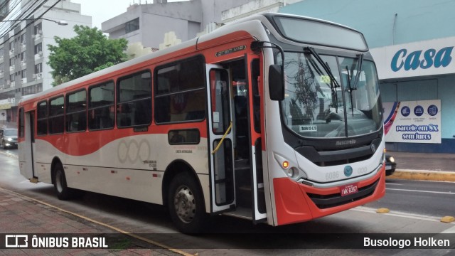 Gabardo Transportes 6086 na cidade de Santa Maria, Rio Grande do Sul, Brasil, por Busologo Holken. ID da foto: 9339509.