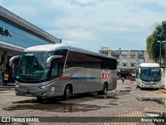 Auto Viação 1001 RJ 108.1115 na cidade de Campos dos Goytacazes, Rio de Janeiro, Brasil, por Breno Vieira. Número da foto: #9339575.