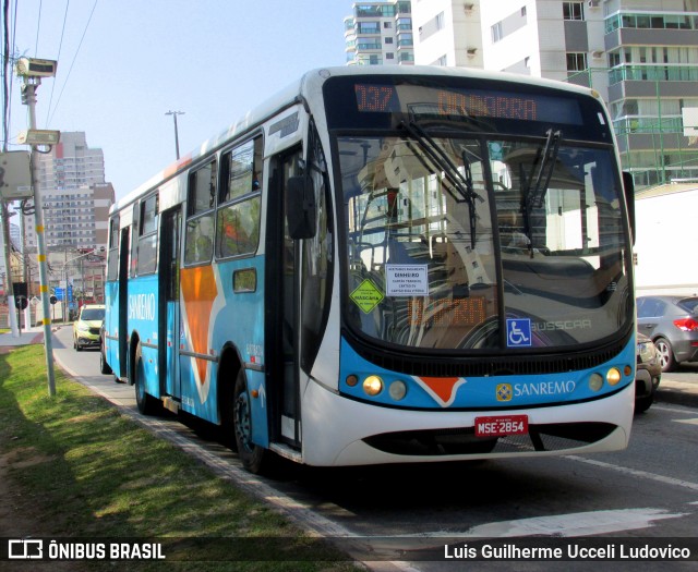 Viação Sanremo 824 na cidade de Vila Velha, Espírito Santo, Brasil, por Luis Guilherme Ucceli Ludovico. Número da foto: #9341008.