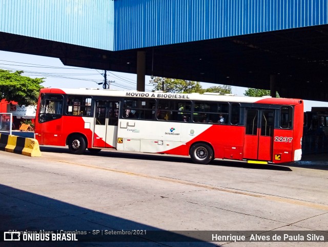 Expresso CampiBus 2237 na cidade de Campinas, São Paulo, Brasil, por Henrique Alves de Paula Silva. ID da foto: 9338367.