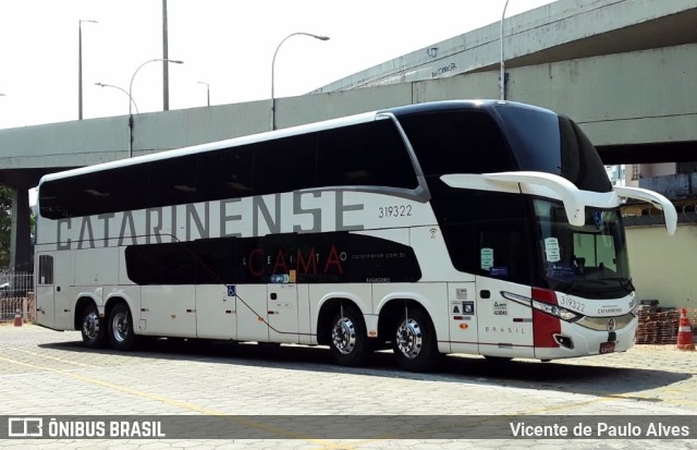 Auto Viação Catarinense 319322 na cidade de Belo Horizonte, Minas Gerais, Brasil, por Vicente de Paulo Alves. Número da foto: #9339552.