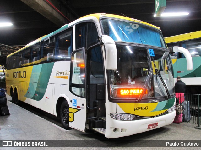 Empresa Gontijo de Transportes 14950 na cidade de São Paulo, São Paulo, Brasil, por Paulo Gustavo. ID da foto: 9340091.