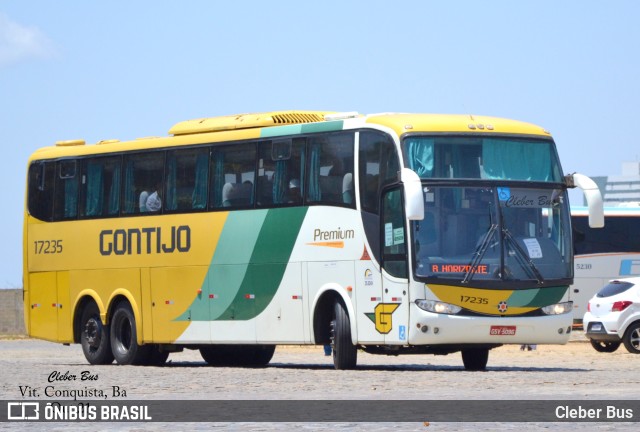 Empresa Gontijo de Transportes 17325 na cidade de Vitória da Conquista, Bahia, Brasil, por Cleber Bus. ID da foto: 9339174.