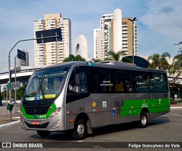 Transcooper > Norte Buss 1 6470 na cidade de São Paulo, São Paulo, Brasil, por Felipe Goncalves do Vale. Número da foto: #9342775.