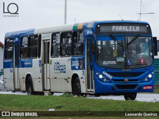 Concessionária Salvador Norte - CSN Transportes 10085 na cidade de Salvador, Bahia, Brasil, por Leonardo Queiroz. ID da foto: 9342417.